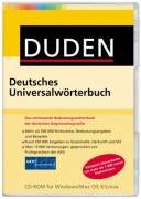 DUDEN Deutsches Universalwörterbuch, CD-ROM-Version Mac/PC